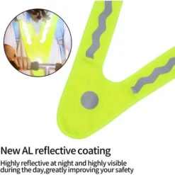 Gilet Ad Alta Visibilità Per Bambini In 2 Pezzi, Giubbotti Di Sicurezza, Giubbotti Luminosi, Giubbotti Riflettenti, Giubbotti Riflettenti, Collari Di Avvertimento Per Bambini, Biciclette, Automobili, -TopAuto Ricambi Italia 76874171 3