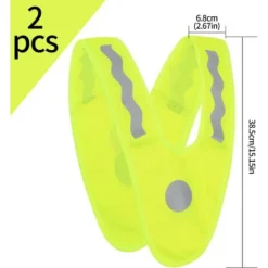 Gilet Ad Alta Visibilità Per Bambini In 2 Pezzi, Giubbotti Di Sicurezza, Giubbotti Luminosi, Giubbotti Riflettenti, Giubbotti Riflettenti, Collari Di Avvertimento Per Bambini, Biciclette, Automobili, -TopAuto Ricambi Italia 76874171 5