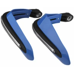 2 Pezzi Universali Paramani Per Moto Paramani Con Luce A LED Protezione Per Manubrio Per Paramani Per Moto (blu)