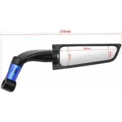 2 Pz Moto Modificato Vento Girevole Ala Universale Specchietto Retrovisore Spoiler 90° Specchietti Laterali Regolabili (Rosso) 9 2 Pz Moto Modificato Vento Girevole Ala Universale Specchietto Retrovisore Spoiler 90° Specchietti Laterali Regolabili (Rosso) -TopAuto Ricambi Italia 77486874 5