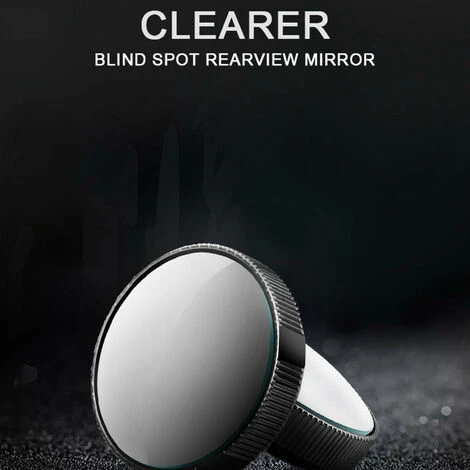 Specchietti Per Punti Ciechi 2 Pezzi Specchietti Retrovisori Convessi Senza Cornice Grandangolo Regolabile A 360 Gradi Per Camion SUV Per Auto (nero) 3 Specchietti Per Punti Ciechi 2 Pezzi Specchietti Retrovisori Convessi Senza Cornice Grandangolo Regolabile A 360 Gradi Per Camion SUV Per Auto (nero) - immagine 3