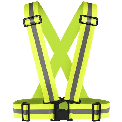 Gilet Riflettente Safety Gear Alta VisibilitàPer Correre, Fare Jogging, Andare In Bicicletta, Camminare Nella Notte 1 Gilet Riflettente Safety Gear Alta VisibilitàPer Correre, Fare Jogging, Andare In Bicicletta, Camminare Nella Notte