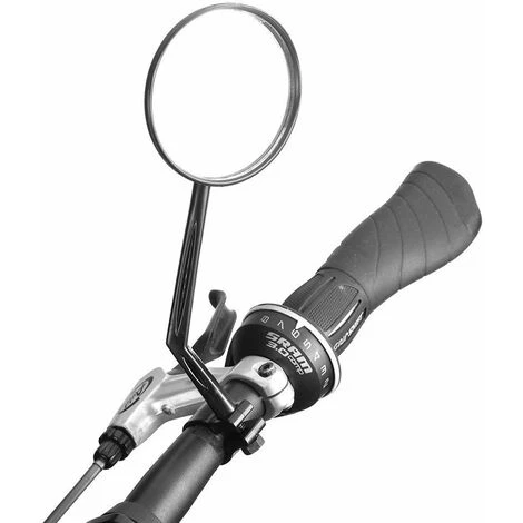 Specchietto Retrovisore Per Bicicletta Specchio Riflettente Di Sicurezza, 2 Specchietto Retrovisore Per Bicicletta Specchio Riflettente Di Sicurezza, - immagine 2