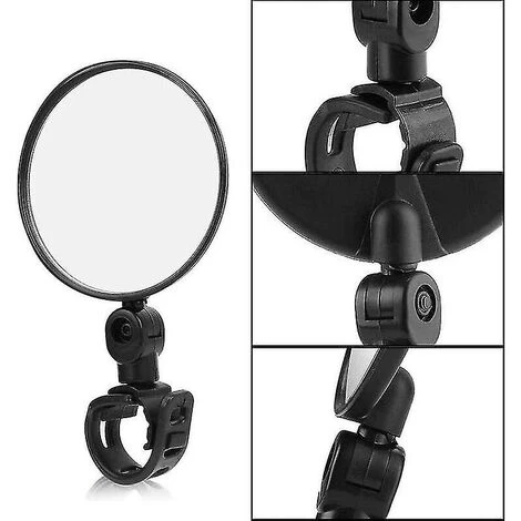 2 Pezzi Specchietto Retrovisore Per Bici, 3 2 Pezzi Specchietto Retrovisore Per Bici, - immagine 3