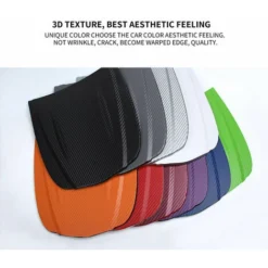 Adesivi Per Auto Impermeabili Pellicola 3D Per Auto In Fibra Di Carbonio Foglio Di Pellicola Avvolgente Rotolo Per Auto Car DIY Decor Sticker Paper Car Styling -TopAuto Ricambi Italia 78537516 3