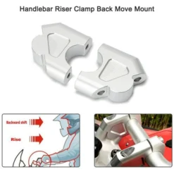 Manubrio Riser Morsetto Manubrio Montaggio Riser Fit Per BMW R1200GS LC R1200GS Adventure R 1200GS Rallye R 1200 GS R1250GS 1G13 K50 -TopAuto Ricambi Italia 78537631 5