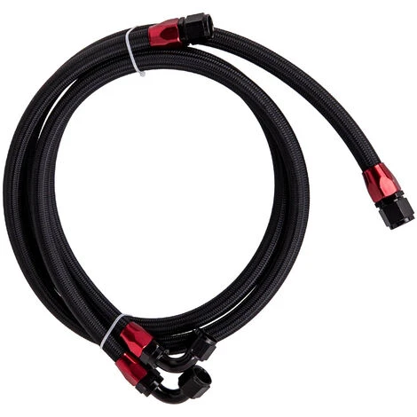 Universal Oil Cooler Set 13 Rows Radiatore Olio AN10 Raffreddamento Kit NERO 2 Universal Oil Cooler Set 13 Rows Radiatore Olio AN10 Raffreddamento Kit NERO - immagine 2