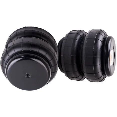 2x Coussin Suspension Pneumatische 2500 Lb 1/2 "NPT Simple Port Air Spring Bag 1 2x Coussin Suspension Pneumatische 2500 Lb 1/2 "NPT Simple Port Air Spring Bag