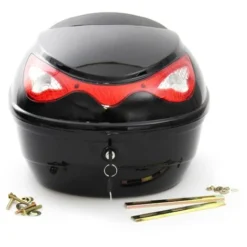 Bauletto Moto Scooter Baule Portapacchi Motorino Quad 38x40x30 Cm -TopAuto Ricambi Italia 7981737 3