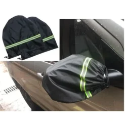 MINKUROW Copertura Specchietto Retrovisore, Copertura Specchietto Retrovisore Auto, Copertura Protettiva Specchietto Esterno, Copertura Specchietto Retrovisore Per Specchietto Retrovisore Auto, 1 Paio -TopAuto Ricambi Italia 80890337 3