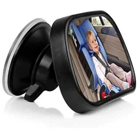 None Specchietto Retrovisore Bambini, Auto Neonato Di Sicurezza Regolabile 100% Specchietto Retrovisore Bambini Nero 2 None Specchietto Retrovisore Bambini, Auto Neonato Di Sicurezza Regolabile 100% Specchietto Retrovisore Bambini Nero - immagine 2