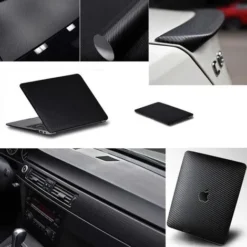 None Nuovo Adesivo In Fibra Di Carbonio Car Wrap Decorazione Durevole 150 Cm X 60 Cm -TopAuto Ricambi Italia 81276428 3