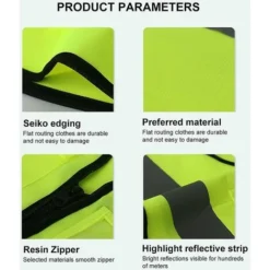 Starlight-2pcs Gilet Di Sicurezza Con Interruttore Automatico Gilet Gilet Giallo Riflettente Car Truck Auto Vestdue Pezzi -TopAuto Ricambi Italia 81290340 3