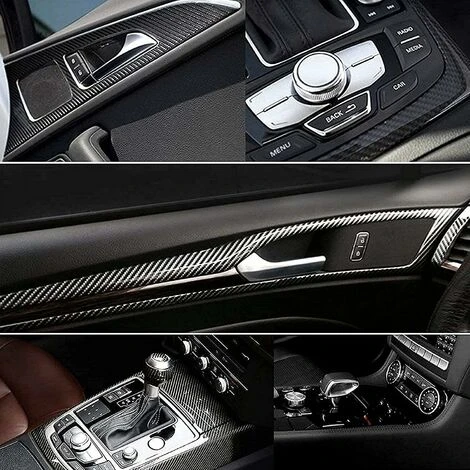 Starlight-5d Pellicola Vinilica Autoadesiva In Fibra Di Carbonio Ogni Rotolo 152 Cm 30 Cm Per Auto, Computer, Custodia Per Smartphone, Moto, Veicolo, 1 Pezzo 2 Starlight-5d Pellicola Vinilica Autoadesiva In Fibra Di Carbonio Ogni Rotolo 152 Cm 30 Cm Per Auto, Computer, Custodia Per Smartphone, Moto, Veicolo, 1 Pezzo - immagine 2