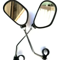 None Specchietti Per Bici Specchietto Retrovisore Sinistro E Destro Per Bicicletta Di Sicurezza Per Bicicletta Specchietti Retrovisori Regolabili Manubrio 1 Paio