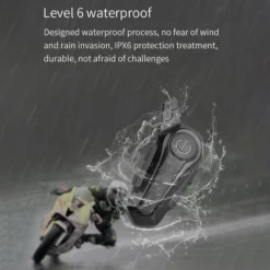 Citofono BT Per Moto Con Casco Radio FM Auricolare BT Sistema Di Comunicazione Universale Impermeabile Per Motocicletta ATV Dirt Bike -TopAuto Ricambi Italia 81574736 4
