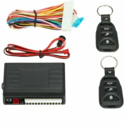 Kit Scatola Di Controllo Centrale Remota Universale Sistema Di Apertura Senza Chiave Per Serratura Della Portiera Dell'auto Con Pulsante Di Rilascio Del Bagagliaio