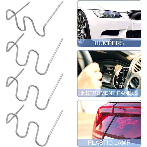 Graffette Ondulate Riparazione Saldatura Plastica Paraurti Auto Set 500pz 4 Graffette Ondulate Riparazione Saldatura Plastica Paraurti Auto Set 500pz - immagine 4