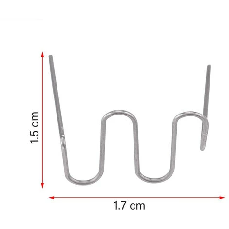 Graffette Ondulate Riparazione Saldatura Plastica Paraurti Auto Set 500pz 5 Graffette Ondulate Riparazione Saldatura Plastica Paraurti Auto Set 500pz - immagine 5