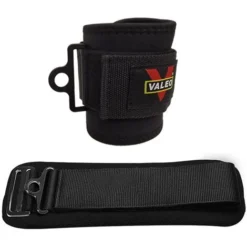 CAVIGLIERA PER CAVI ATTREZZO PALESTRA BODY BUILDING ESERCIZI GAMBE ANKLE STRAPS FFitness