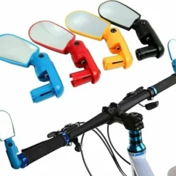 2pcs Specchietti Retrovisori Per Bici Specchietto Per Manubrio Specchietto Regolabile Per Bici Specchietto Retrovisore In Vetro Sottile Accessori Per Biciclette, Blu 7 2pcs Specchietti Retrovisori Per Bici Specchietto Per Manubrio Specchietto Regolabile Per Bici Specchietto Retrovisore In Vetro Sottile Accessori Per Biciclette, Blu -TopAuto Ricambi Italia 85905803 3