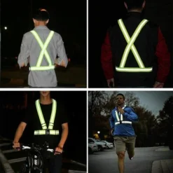 Gilet Di Sicurezza Per Bici Riflettente Betterlife, Giubbotto Di Sicurezza Per Moto Elastico Ad Alta Visibilità Gilet Riflettente Gilet Riflettente Da Corsa Per Adulti E Bambini -TopAuto Ricambi Italia 85907352 5