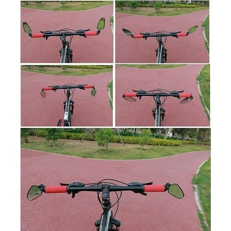 Specchietto Per Bici Da Manubrio, Specchietto Per Bici Di Sicurezza HD, Estremità Della Barra Per Specchietto Per Bici Girevole Regolabile, Specchietto Retrovisore Per Bici Antiurto Per Bici Da Strada 5 Specchietto Per Bici Da Manubrio, Specchietto Per Bici Di Sicurezza HD, Estremità Della Barra Per Specchietto Per Bici Girevole Regolabile, Specchietto Retrovisore Per Bici Antiurto Per Bici Da Strada - immagine 5