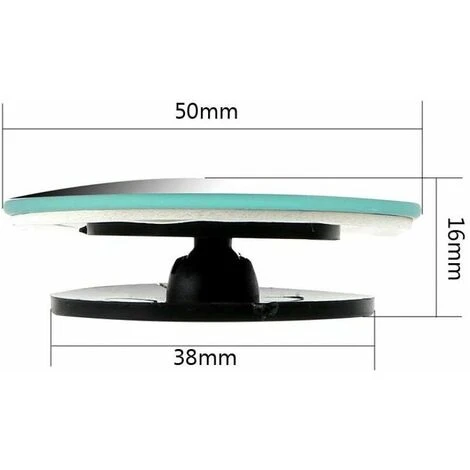 2pcs 360 Gradi Specchietto Retrovisore Per Auto Grandangolare Angolo Cieco Piccolo Specchio Convesso Rotondo 4 2pcs 360 Gradi Specchietto Retrovisore Per Auto Grandangolare Angolo Cieco Piccolo Specchio Convesso Rotondo - immagine 4