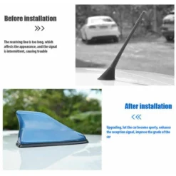 Antenna Da Tetto Per Auto GTA, Antenna A Pinna Di Squalo Universale Amplificatore Di Ricezione Del Segnale Dell'antenna Radio A Modulazione Di Frequenza Automatica -TopAuto Ricambi Italia 86185144 4