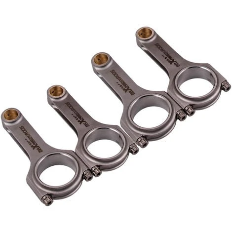 4xBielle Per Fiat Abarth 850 ,A112 Abarth ARP 2000 Bielle Motore Connecting Rod 2 4xBielle Per Fiat Abarth 850 ,A112 Abarth ARP 2000 Bielle Motore Connecting Rod - immagine 2
