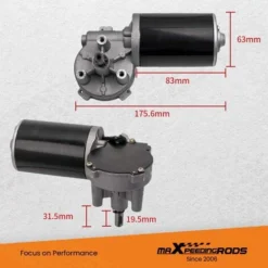 24V DC Motoriduttore Elettrico Velocità Reversibile Scatola Del Cambio Motore -TopAuto Ricambi Italia 86538439 5