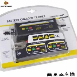 Dunlop Caricabatterie Mantenitore Per Batteria Auto Moto Portatile Con Cavetti 6V 12V + 6 Dunlop Caricabatterie Mantenitore Per Batteria Auto Moto Portatile Con Cavetti 6V 12V + -TopAuto Ricambi Italia 86542749 2