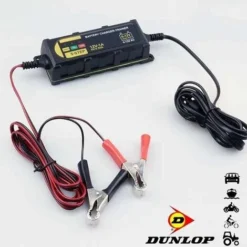 Dunlop Caricabatterie Mantenitore Per Batteria Auto Moto Portatile Con Cavetti 6V 12V + 7 Dunlop Caricabatterie Mantenitore Per Batteria Auto Moto Portatile Con Cavetti 6V 12V + -TopAuto Ricambi Italia 86542749 3