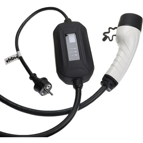 Vhbw Cavo Di Ricarica Tipo 2-Schuko Compatibile Con Smart EQ Fortwo Auto Elettrica - Cavo, Monofase, 16 A, 3,5 KW, 3 M 5 Vhbw Cavo Di Ricarica Tipo 2-Schuko Compatibile Con Smart EQ Fortwo Auto Elettrica - Cavo, Monofase, 16 A, 3,5 KW, 3 M - immagine 5