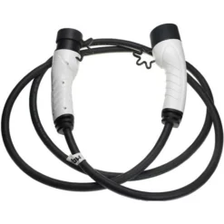 Vhbw Cavo Di Ricarica Tipo 2-tipo 2 Compatibile Con Dacia Spring Auto Elettrica - Cavo, Trifase, 16 A, 11 KW, 3 M