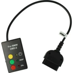 Vhbw Ripristinatore Servizio OBD2 Compatibile Con Rover 75 - Reset Manutenzione Ispezione Olio, Nero