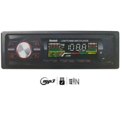 Autoradio Stereo Auto Bluetooth USB Radio AUX Display Lcd Telecomando LM-6201