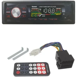 Autoradio Stereo Auto Bluetooth USB Radio AUX Display Lcd Telecomando LM-6201 8 Autoradio Stereo Auto Bluetooth USB Radio AUX Display Lcd Telecomando LM-6201 -TopAuto Ricambi Italia 87529138 4