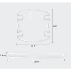 Pellicola Protettiva Per Portiera Auto, Striscia Anticollisione Bordo Portiera Auto, Adesivo Protezione Vernice, Adesivo Per Auto, Trasparente, Con Motivo Benz 8 Pezzi 6 Pellicola Protettiva Per Portiera Auto, Striscia Anticollisione Bordo Portiera Auto, Adesivo Protezione Vernice, Adesivo Per Auto, Trasparente, Con Motivo Benz 8 Pezzi -TopAuto Ricambi Italia 87573015 3