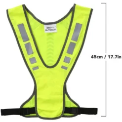 Gilet Di Sicurezza Ad Alta Visibilità Sport All'aria Aperta Corsa Ciclismo Gilet Riflettente Con Tasca -TopAuto Ricambi Italia 88043625 4