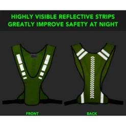Gilet Di Sicurezza Ad Alta Visibilità Sport All'aria Aperta Corsa Ciclismo Gilet Riflettente Con Tasca -TopAuto Ricambi Italia 88043625 5