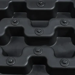 2 Pezzi Di Supporto Per Il Recupero Delle Bacheche Traction Mats, Tappetino Di Trazione Per La Neve, Per Camper, Auto, Camion, Colore Nero HENGMEI -TopAuto Ricambi Italia 88136486 3
