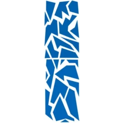 Universal 60cm X 200cm Auto Car Side Body Stickers Decalcomanie Vinyl Graphic Decor (Blu) -TopAuto Ricambi Italia 88716313 4