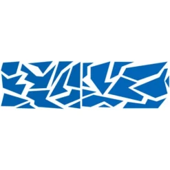 Universal 60cm X 200cm Auto Car Side Body Stickers Decalcomanie Vinyl Graphic Decor (Blu) -TopAuto Ricambi Italia 88716313 5