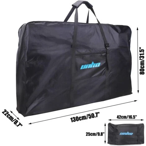 Sacchetto Di Trasporto Della Bici, Borsa Per Bicicletta Pieghevole 1680D Borsa Da Viaggio Per Bici 130 X 25x 82cm 5 Sacchetto Di Trasporto Della Bici, Borsa Per Bicicletta Pieghevole 1680D Borsa Da Viaggio Per Bici 130 X 25x 82cm - immagine 5