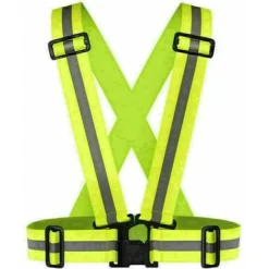 Gilet Riflettente, Giubbotto Di Sicurezza, Dispositivi Riflettenti Regolabili Ed Elastici Per Correre In Sicurezza Per Andare In Bicicletta, Camminare, Correre -TopAuto Ricambi Italia 91722177 3