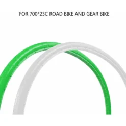 700 23C Bici Da Strada Bicicletta In Gomma Solida Fixie Bike Pneumatico A Scatto Fisso Tubo Solido Pneumatico In Gomma Senza Gonfiaggio,Green -TopAuto Ricambi Italia 91725506 4