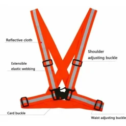 Gilet Riflettente Da 2 Pezzi, Gilet Di Sicurezza Regolabile Gilet Di Sicurezza Riflettente Per Ciclismo Per Adulti/bambini -TopAuto Ricambi Italia 92037162 5