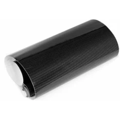 7D Nero Lucido In Fibra Di Carbonio Vinile Avvolgente Auto Avvolgente Auto Adesivo Fai Da Te Adesivo Per Interni Auto - La Pellicola Adesiva Per Auto Nera