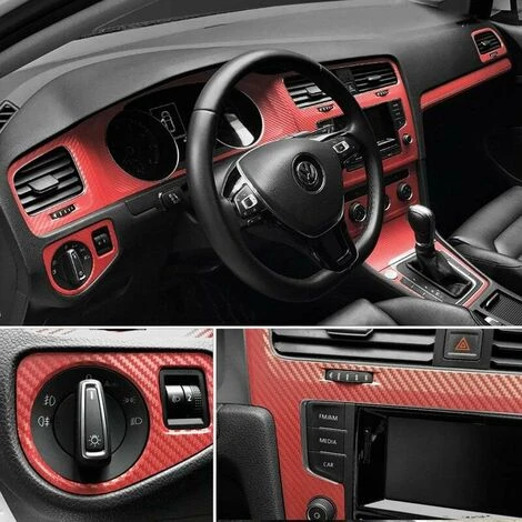 Adesivi In Vinile Per Auto, Pellicola In Fibra Di Carbonio Adesivi In Vinile In Fibra Di Carbonio Pellicola Solare Per Auto (red-152cm30cm) 4 Adesivi In Vinile Per Auto, Pellicola In Fibra Di Carbonio Adesivi In Vinile In Fibra Di Carbonio Pellicola Solare Per Auto (red-152cm30cm) - immagine 4